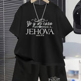 Conjunto Infantil Masculino JEHOVA Camiseta e Shorts