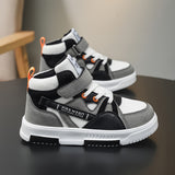 Tênis Casuais Respiráveis Unissex Branco e Cinza