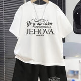 Conjunto Infantil Masculino JEHOVA Camiseta e Shorts