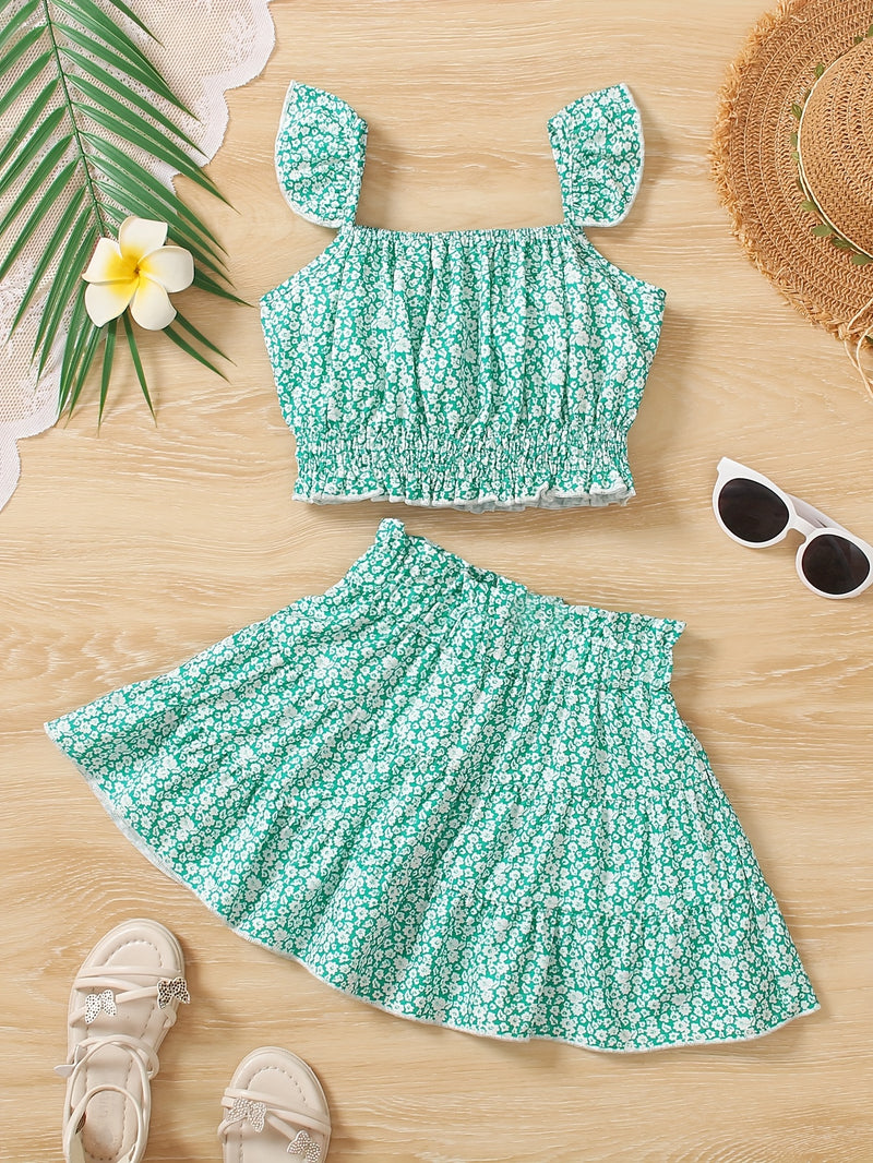 Conjunto Infantil Feminino 2 Peças para Meninas 120-170