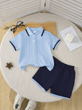 Conjunto Casual 2 Peças Primavera/Verão para Meninos