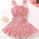 Conjunto Infantil Feminino 2 Peças para Meninas 120-170