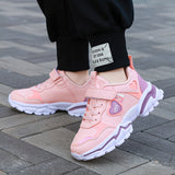 Tênis Infantil Preto e Rosa que Brilha no Escuro