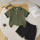 Conjunto Casual 2 Peças Primavera/Verão para Meninos