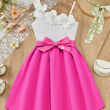 Vestido Infantil Floral para Festa e Dia a Dia – Lavável e Fácil de Cuidar