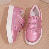 Tênis Infantil Rosa com Glitter para Meninas