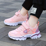 Tênis Infantil Preto e Rosa que Brilha no Escuro