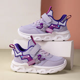 Tênis Infantil Feminino de PU com Laço e Cadarço – Confortável e Casual