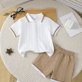 Conjunto Casual 2 Peças Primavera/Verão para Meninos