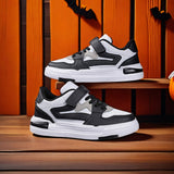 Tênis Esportivos Preto e Branco para Meninos