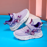 Tênis Infantil Feminino de PU com Laço e Cadarço – Confortável e Casual