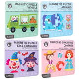 Livros de Quebra-Cabeça Magnéticos Montessori