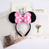 Tiara com Orelhas de Mouse para Meninas e Adultos