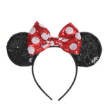 Tiara com Orelhas de Mouse para Meninas e Adultos