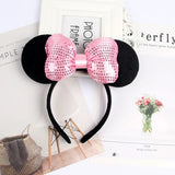 Tiara com Orelhas de Mouse para Meninas e Adultos