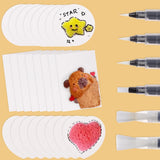 26/36 Peças: Kit 3D de Desenho Infantil com Esponja e Pincel de Água