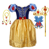 Verão princesa traje festa fantasia flor vestido novo 2025 natal aniversário carnaval vestir-se rapunzal belle disfarce vestido