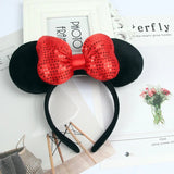 Tiara com Orelhas de Mouse para Meninas e Adultos
