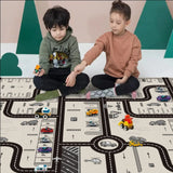Tapete Infantil Dobrável Dupla Face (Antiderrapante)