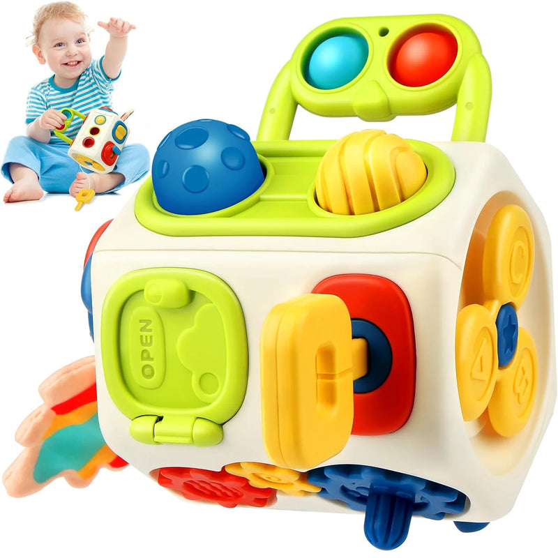 Cubo Sensorial Montessori Educativo Infantil