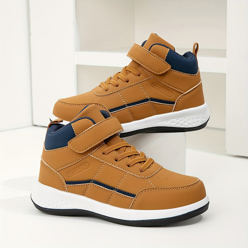 Tênis Cano Alto Antiderrapante Juvenil Leve e Confortável