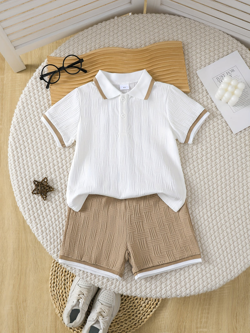 Conjunto Casual 2 Peças Primavera/Verão para Meninos