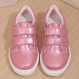 Tênis Infantil Rosa com Glitter para Meninas