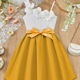 Vestido Infantil Floral para Festa e Dia a Dia – Lavável e Fácil de Cuidar