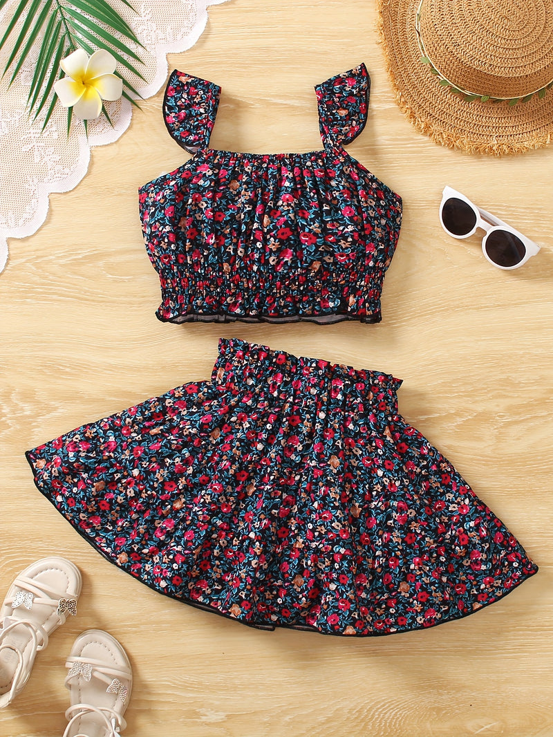 Conjunto Infantil Feminino 2 Peças para Meninas 120-170