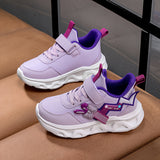 Tênis Infantil Feminino de PU com Laço e Cadarço – Confortável e Casual