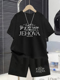 Conjunto Infantil Masculino JEHOVA Camiseta e Shorts